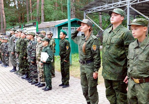 Военно-патриотическая, православная смена «Наследие» торжественно открыта!