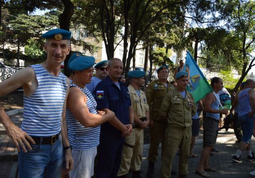 День ВДВ прошел в Ялте