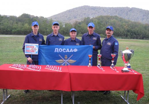 В Агое состязались авиационные спасатели