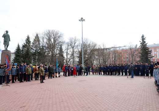 Клятву верности Отечеству принесли казачата