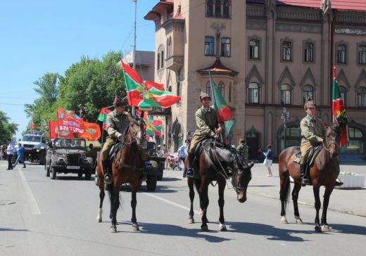 «Марш славы» в честь защитников границы