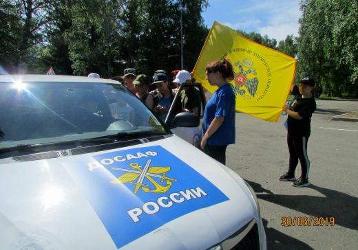 Приехали в «Патриот Зауралья» досаафовцы