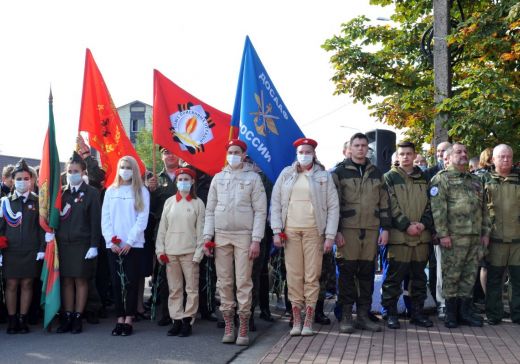 В Подмосковье торжественно захоронили прах участника Ржевско-Вяземской битвы