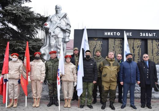 На Курпских высотах почтили память погибших воинов