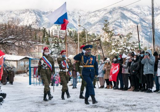 Праздник ДОСААФ в Ялте