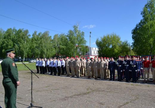 30 мая на базе Регионального отделения ДОСААФ России Республики Мордовия состоялось торжественное открытие пятидневных учебных сборов с учащимися муниципальных общеобразовательных организаций городского округа Саранск