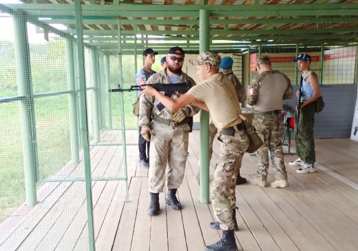 Военно-полевой сбор кадетов роты ДОСААФ