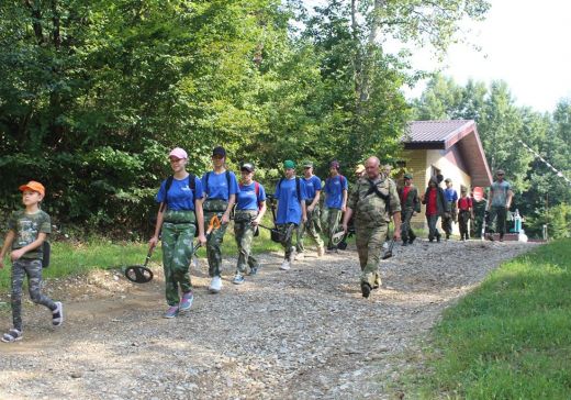 Учебная Вахта памяти юных поисковиков на Кубани