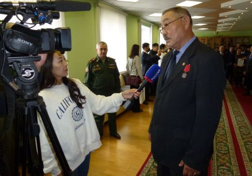 Высокой наградой отмечен активист ДОСААФ