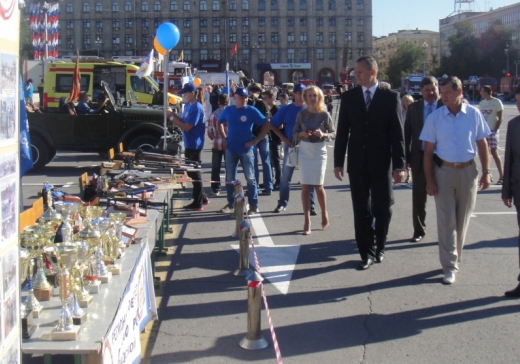 Грандиозная выставка ДОСААФ в Волгограде