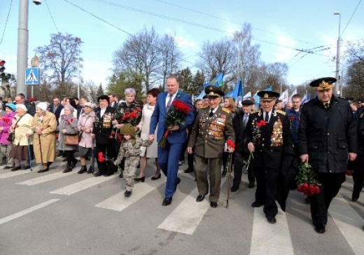 Отдали дань памяти героям, штурмовавшим Кенигсберг