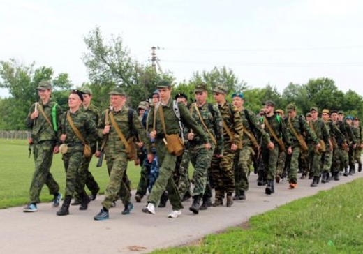 Лебедянские мальчишки осваивали азы военной науки…