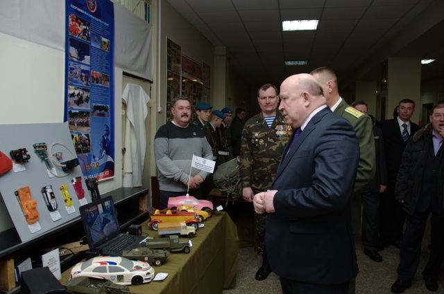 Торжественный пленум совета регионального отделения ДОСААФ в Нижнем Новгороде