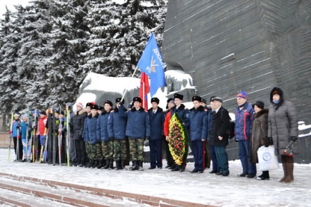 На досаафовской лыжне – более 350 воронежцев