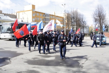 Автоколонна проехала дорогами героев Смоленщины