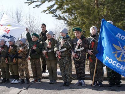 На «Дне призывника» выступили «юные разведчики»