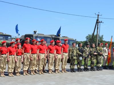 Открыт оборонно-спортивный оздоровительный лагерь «Сокол»