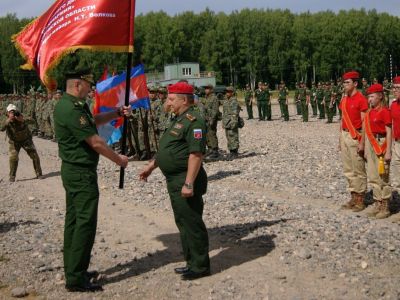 У костромских юнармейцев новое знамя