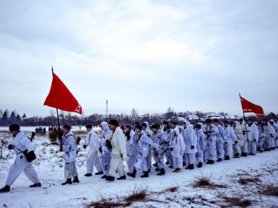 Военно-историческая реконструкция боя битвы под Москвой