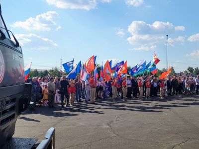 Митинг-концерт в поддержку армии