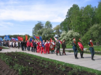 Автопробег в городе на Неве