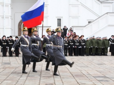 Собрались в Москве воспитанники кадетских корпусов и школ…