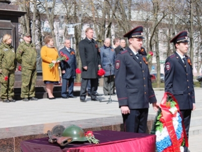 Воинские почести солдатам Великой Отечественной