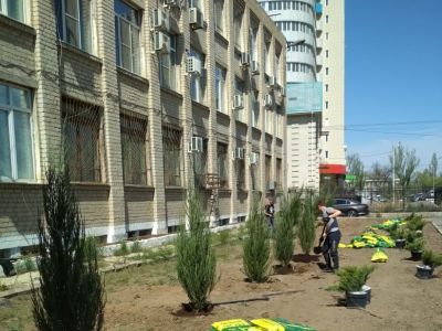 Аллея воинской славы создается у ДОСААФ Астраханской области