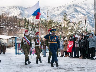 Праздник ДОСААФ в Ялте