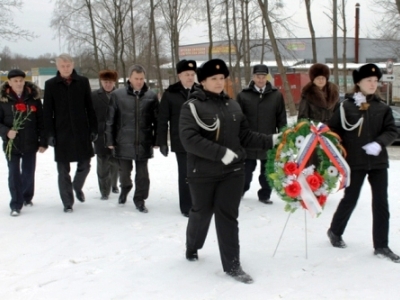 Акция памяти в честь блокадного Ленинграда и взятия Нойхаузена (Гурьевска)