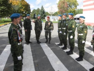 Международный слёт военно-патриотических клубов в Губкине