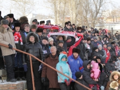 Большой ледовый спидвей в Новосибирске