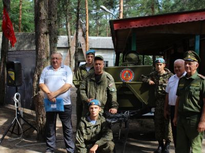 На Белгородчине открыт лагерь героико-патриотической экспедиции памяти Героя Советского Союза Михаила Шумилова