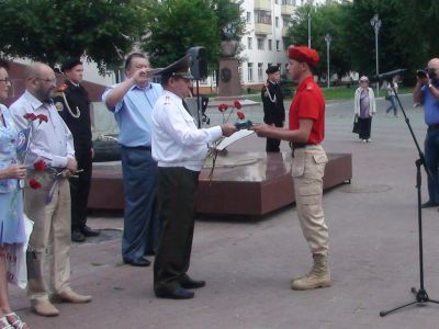 Курганская  земля с «Аллеи славы» также появится на мемориале в Херсонесе