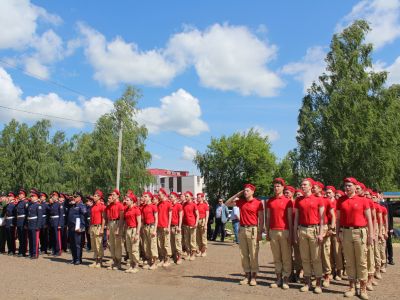 Сборы старшеклассников Саранска