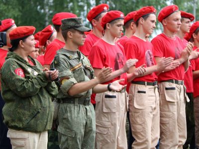 Стартовала юнармейская смена в Куркачах