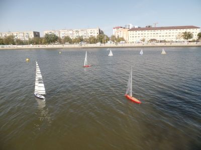 Досаафовские судомоделисты соперников вперед не пропустили