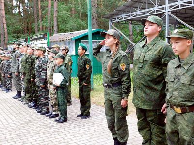 Военно-патриотическая, православная смена «Наследие» торжественно открыта!